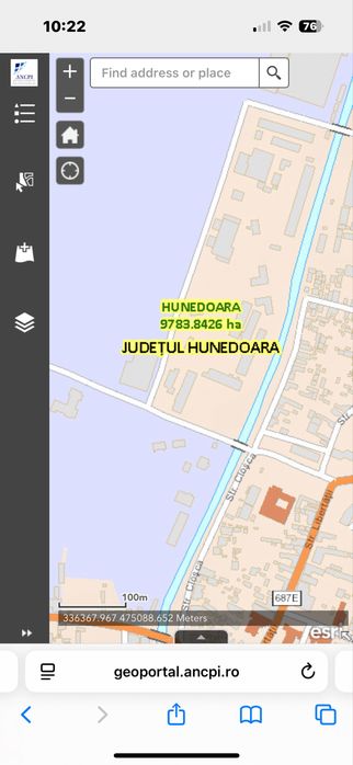 Teren intravilan de vanzare sau inchiriere