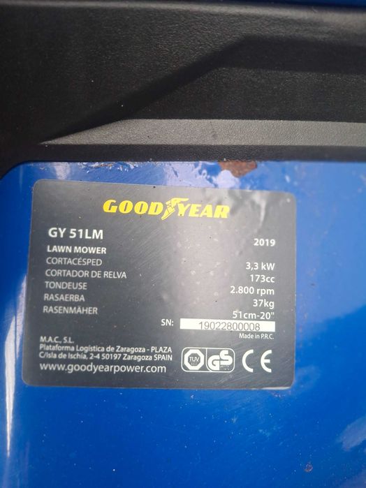 Самоходна косачка Goodyear