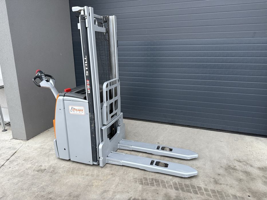 transpalet Liza electrica cu catarg Still 1,4 t  an 2017, nu Linde,