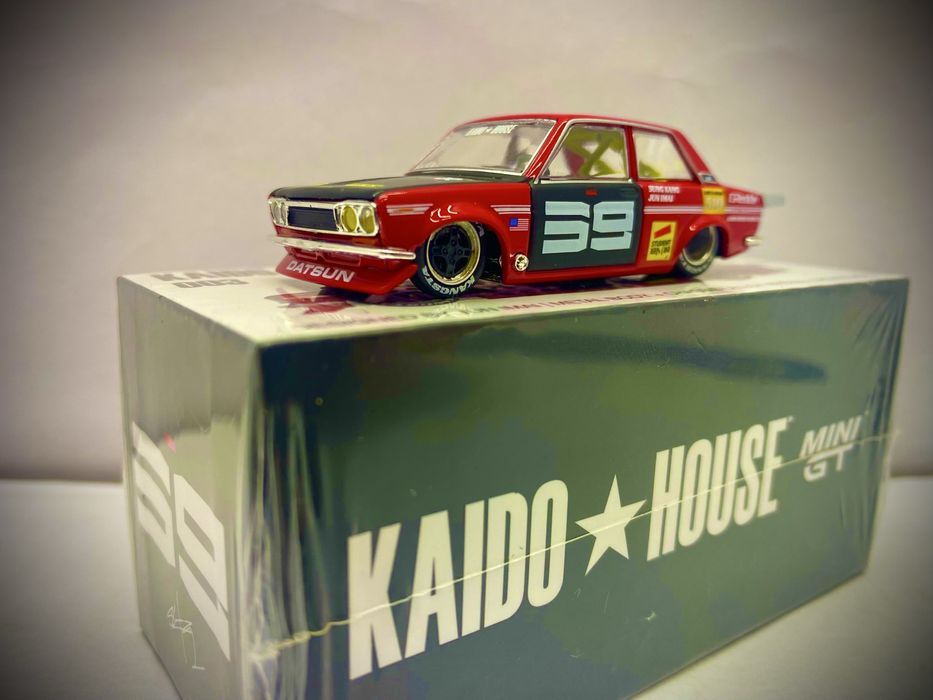 KAIDO HOUSE DATSUN 510 an 1971 machetă auto scara 1:64 Pro Street 510