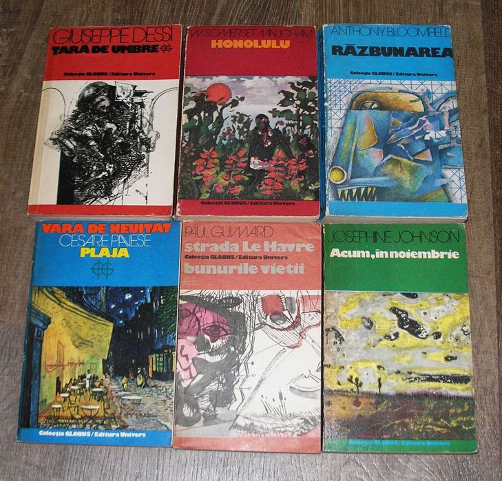 Lot 43 carti colectia Lyceum, Globus, Meridiane, Arcade