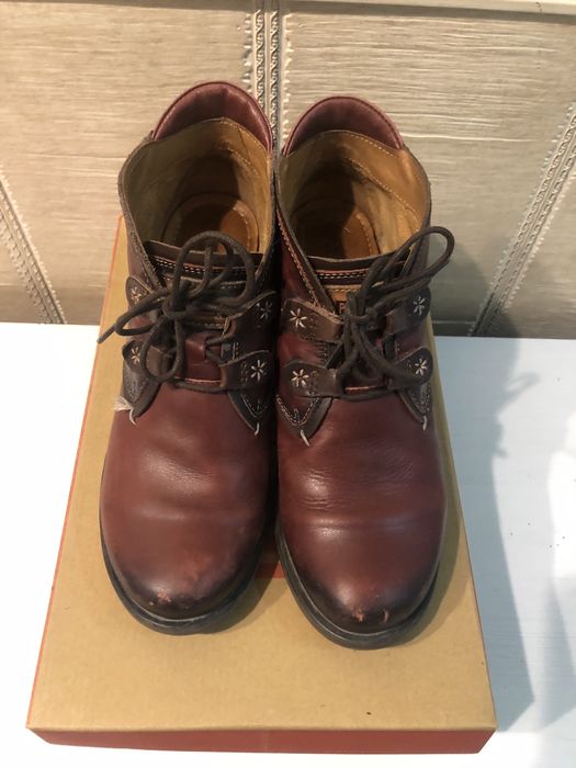 Полуботинки кожаные