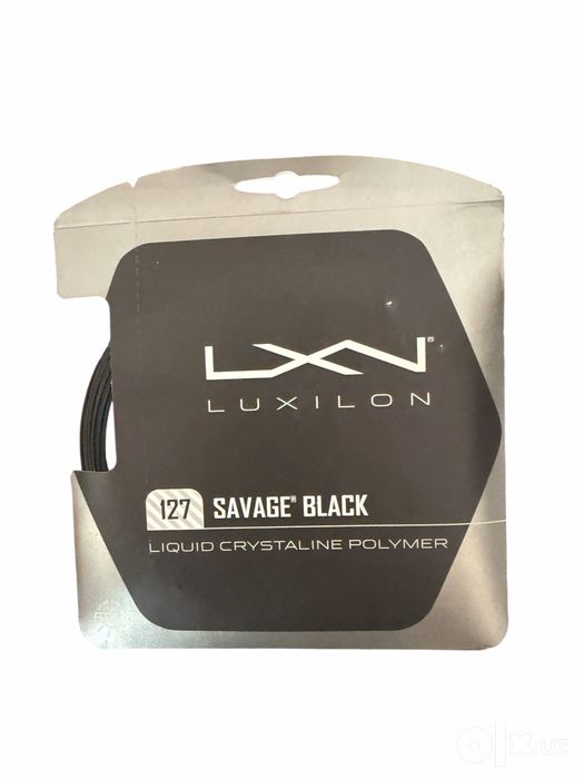 Теннисные струны Luxilon Savage Black 127