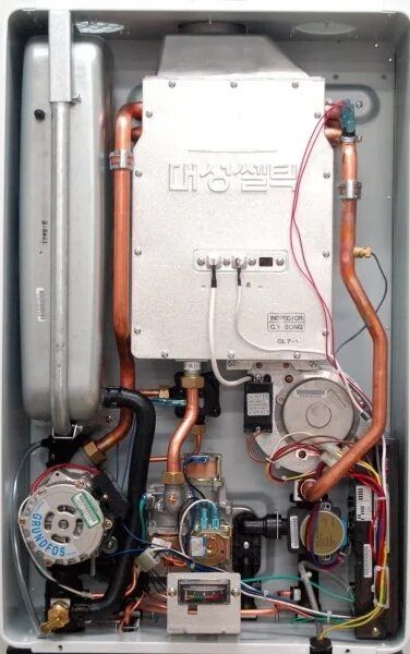 Ремонт двухконтурного котла и услуга сантехника