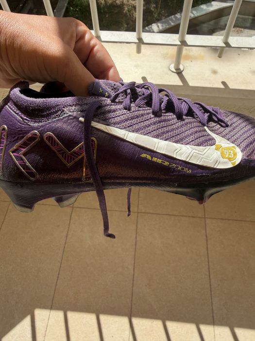 Nike Zoom Mercurial Superfly 10 Elite KM FG (специалното издание на Килиан Мбапе в лилав цвят Grand