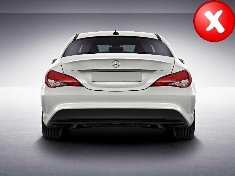 Difuzor Bara Spate Mercedes CLA W117 (2013-2018) Facelift CLA45 Carbon Look