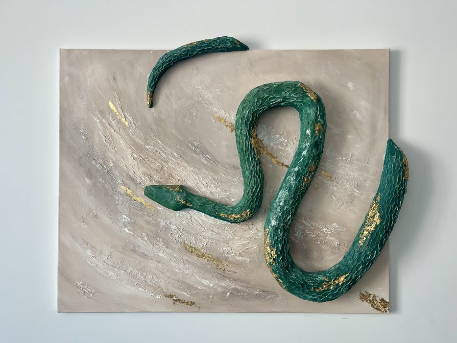 Tablou sarpe in relief