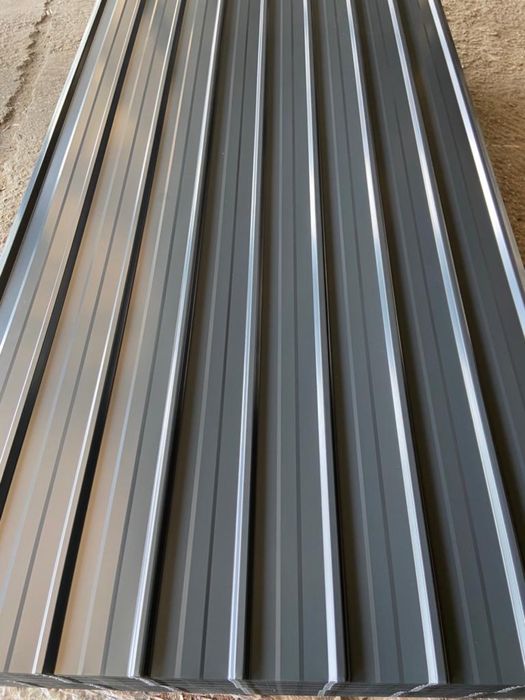 Tablă Cutată Gri Lucios produs Dedeman 2M grosime 0.3mm 0.4mm