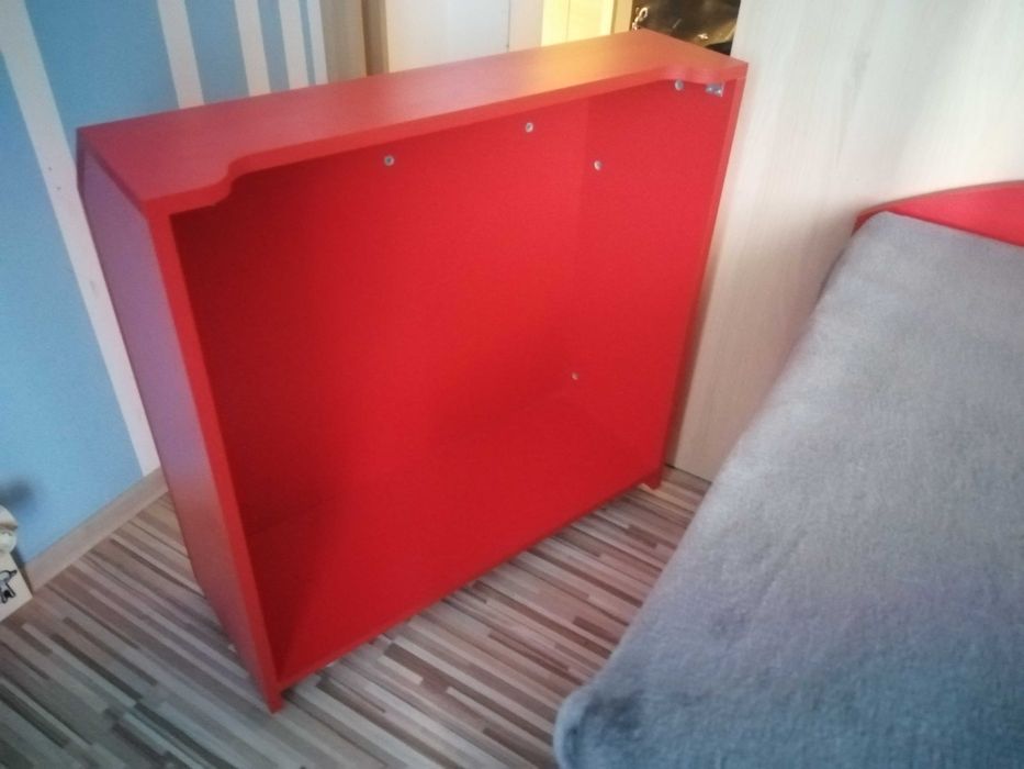 Легло-кола на 2 нива с матраци, ракла и предница за кормило