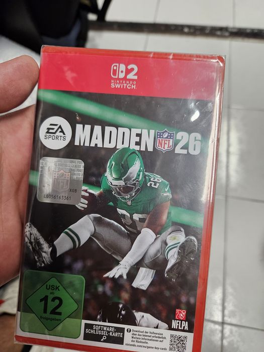 Madden NFL 26 Nintendo Switch 2, joc nou sigilat, Software Key-Card EA