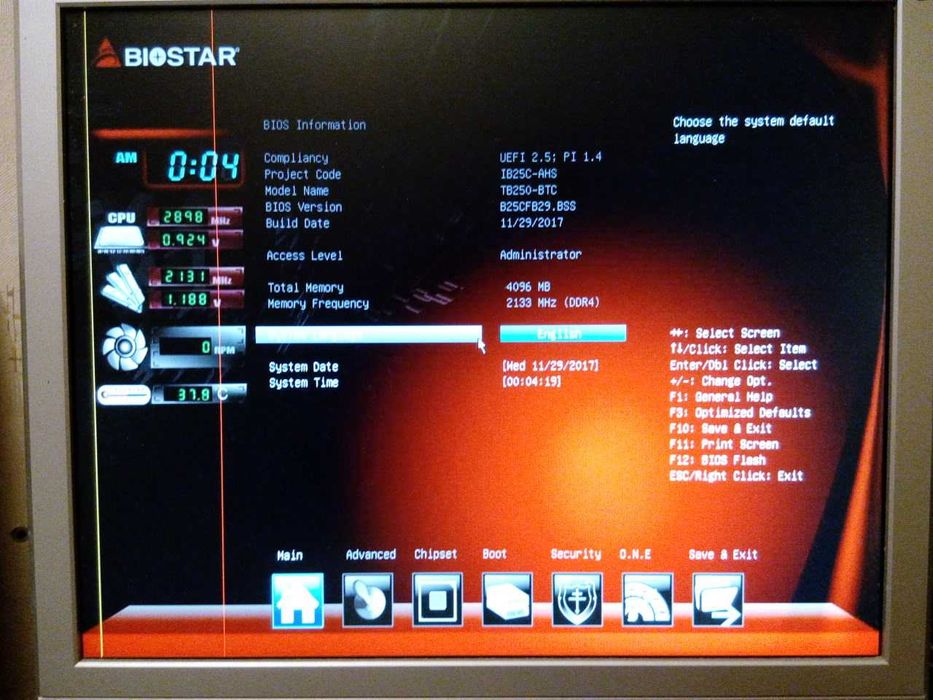 Материнский плата Biostar TB250 BTC Pro