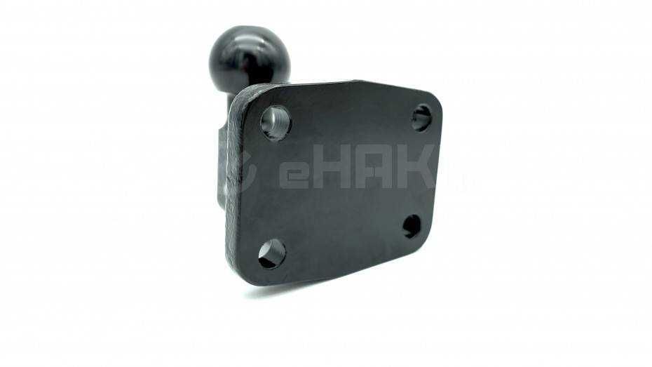 Метална топка за теглич с основа Auto Hak 150kg за бус пътна помощ