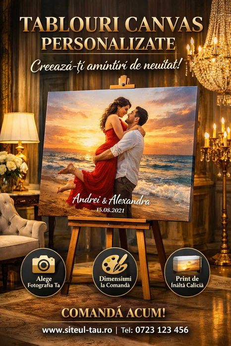 Tablouri canvas personalizate