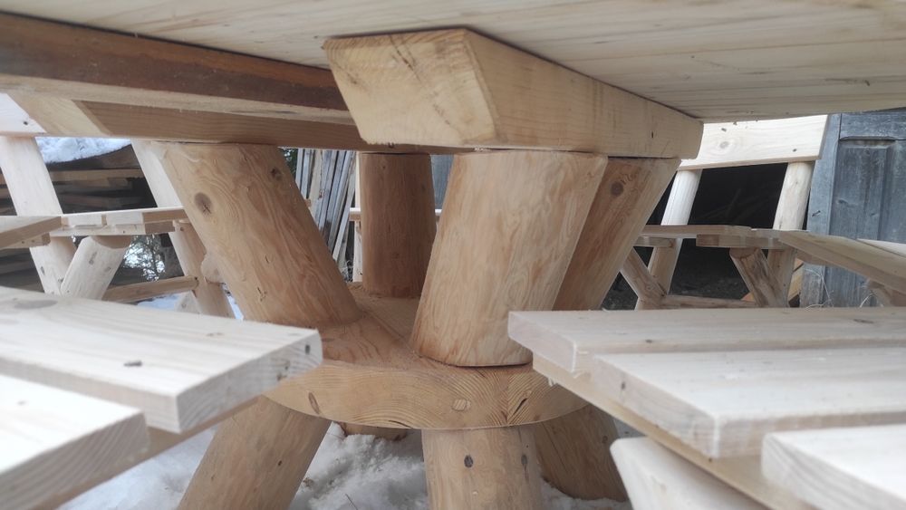 Masa lemn masiv rustica