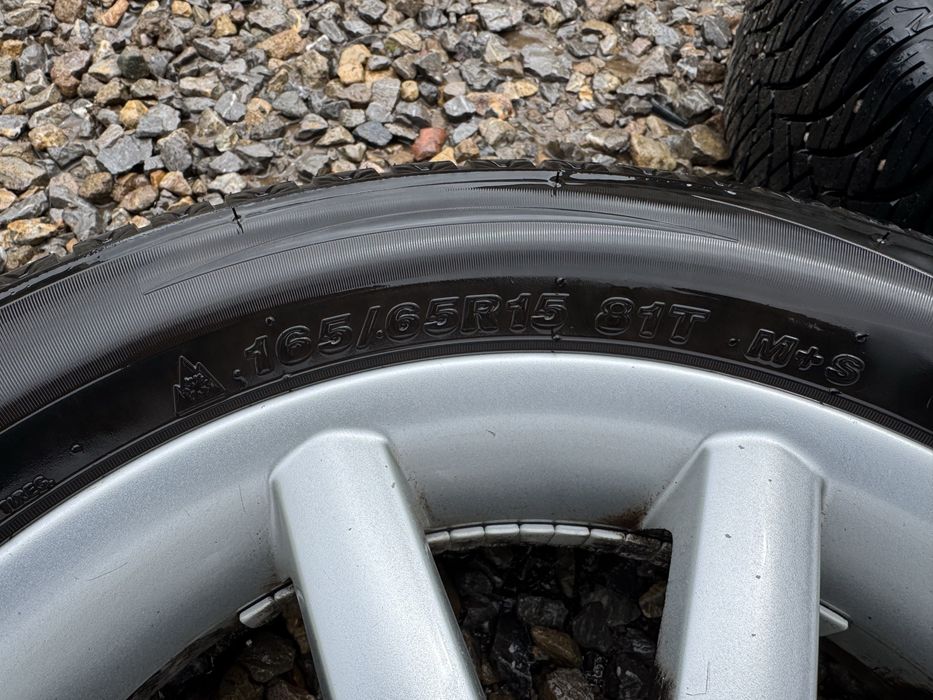 Алуминиеви джанти с гуми 15-цола за Smart
