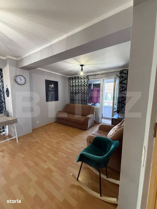 Apartament cu 2 camere, etaj intermediar, bloc nou, Burdujeni