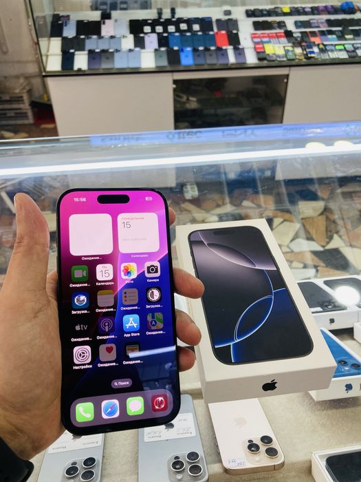 iPhone 16 Pro  256 gb black 100%