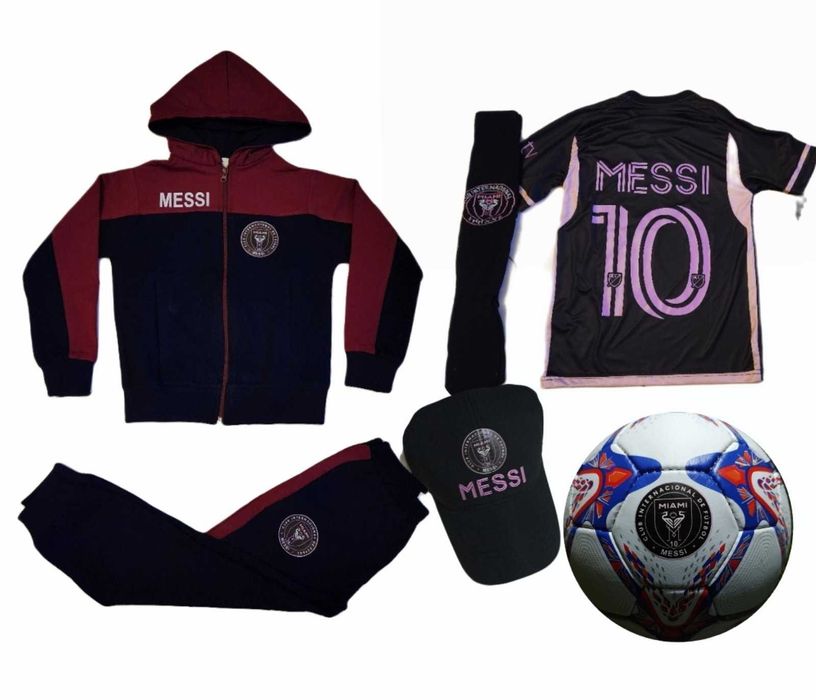 Messi Inter Розов Стак: Анцуг + Екип + Калци + Шапка 145лв  4 до 16г