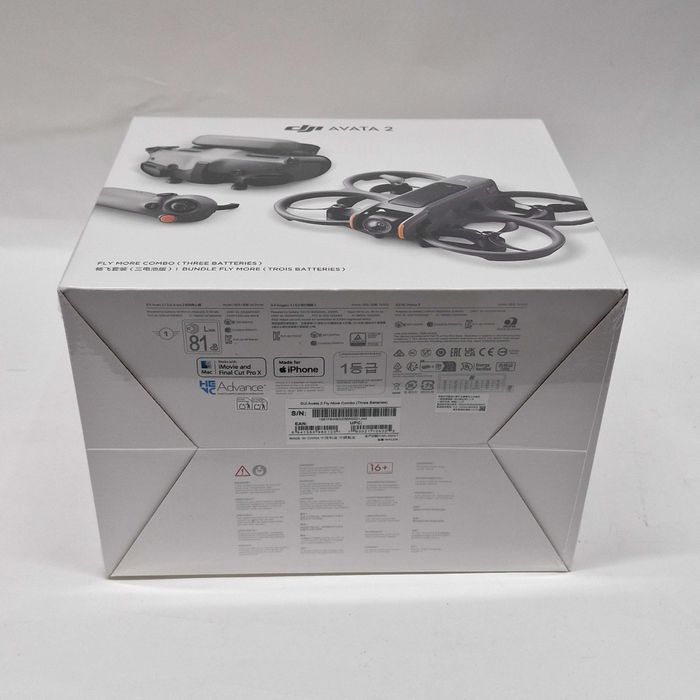 Liquid Money vinde - Drona DJI Avata 2 Fly More Combo, 3 baterii NOUA