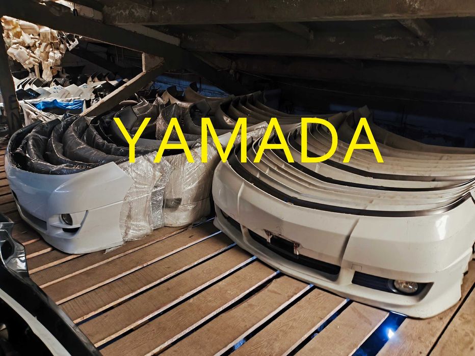 Toyota Alphard бампер передний рестайлинг  дорестайлинг задний