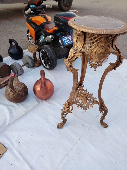 Тиски гиря самовар часы пресс