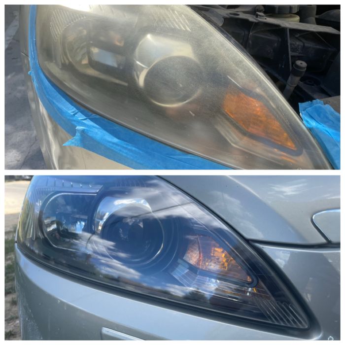 Polish faruri cu polimer (polimerizare)