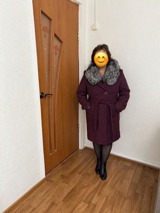 Продам зимнее пальто размер 50-52