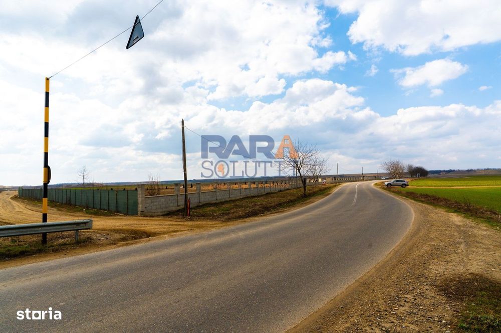 Teren 7.092 mp cu PUZ aprobat + Autorizatie / investiție autostrada A7