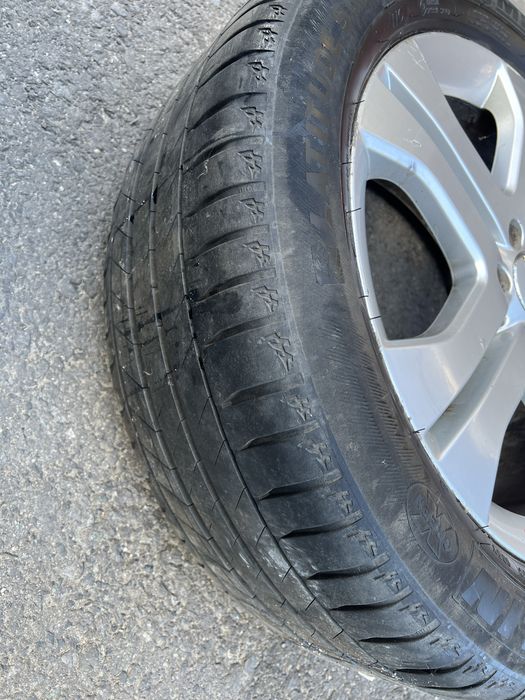 Jante Mercedes din aliaj 255/50/19 cu tot cauciucuri