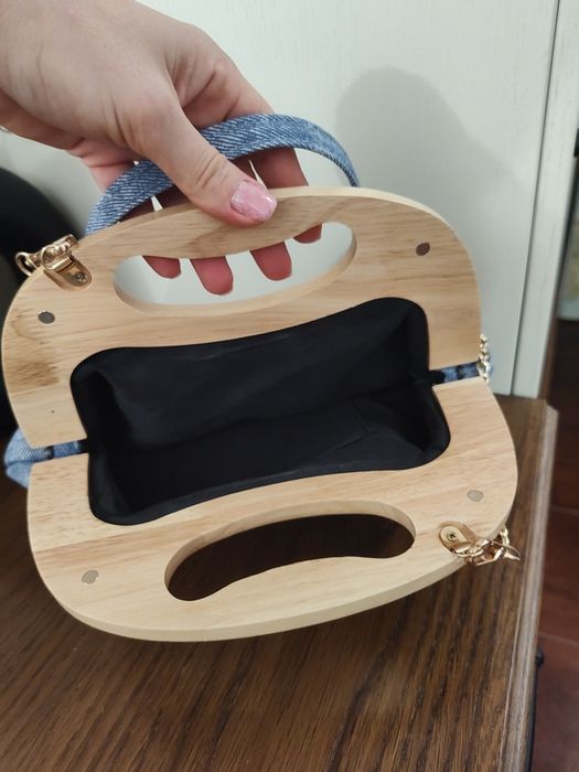 Дамска чанта дънкова