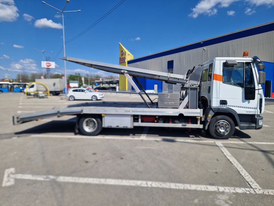 Platforma, Transportor 2 pozitii iveco eurocargo  7,5 tone