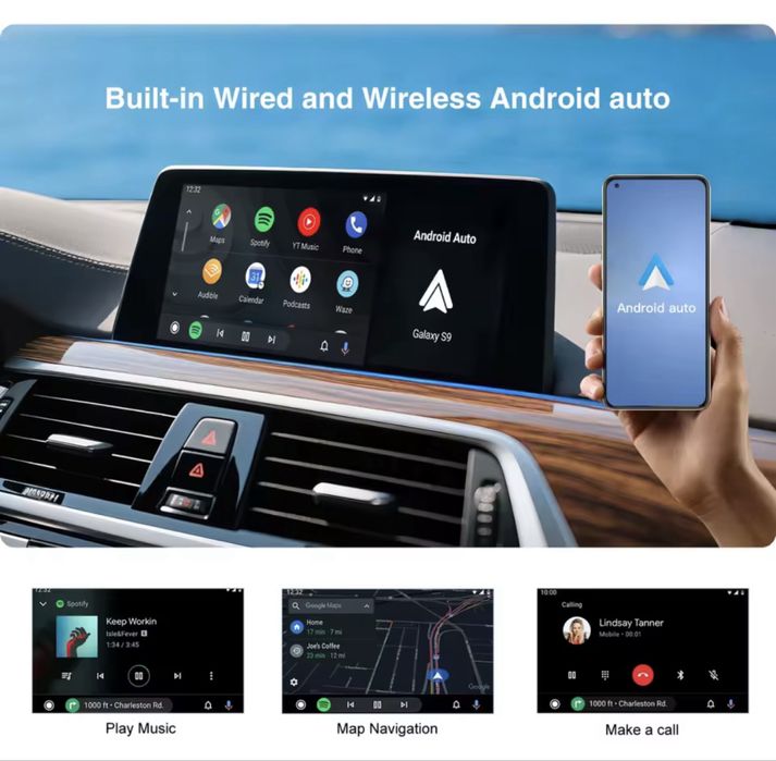 Modul Andream Carplay & AndroidAuto NBT System BMW