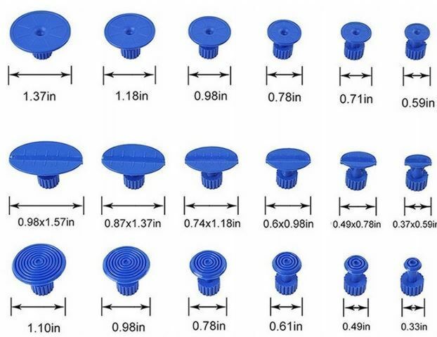 Преса за изправяне на щети от градушка с 18 вендузи invento
