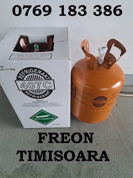 Freon R407C 11.3 kg net Livrare Curier