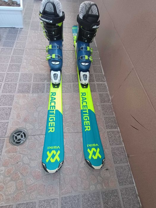 Детски ски Völkl Racetiger SL 13 120 см и обувки Nordica GPX Team 23.5