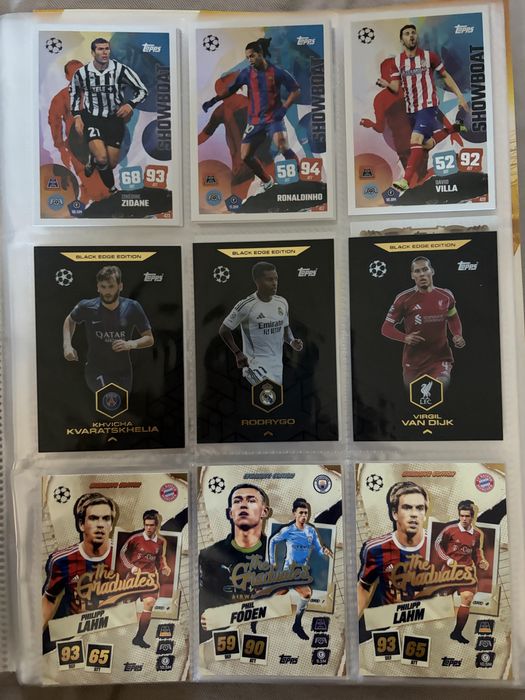 Match attax карти