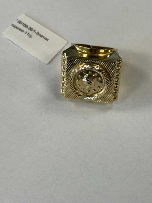 ***УНИКАЛЕН*** Злаен пръстен 14К 11 грама