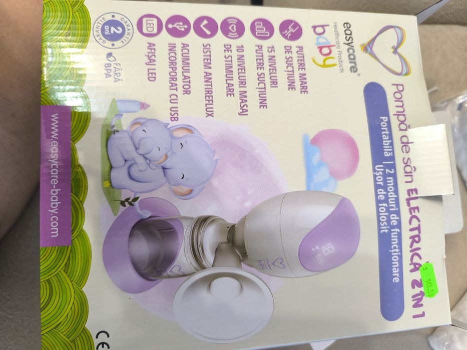 Pompa de san electrica folosință de două ori