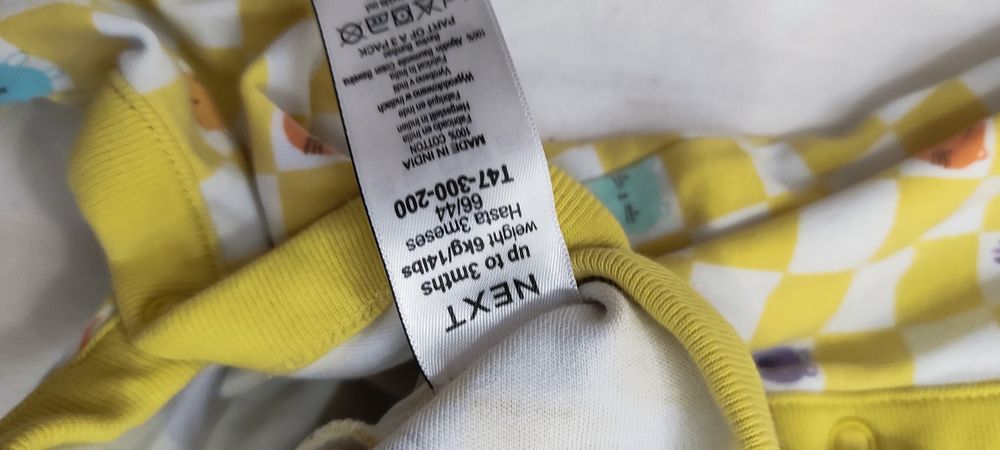 Set de 4 salopete de bebeluși 0-3 luni