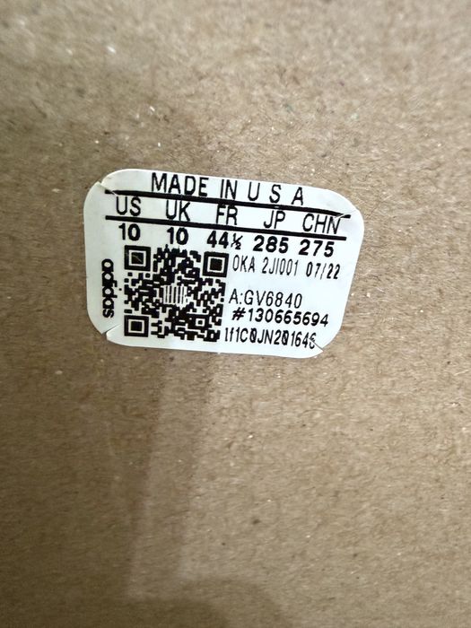 Yeezy Foam Runner Stone Salt US10