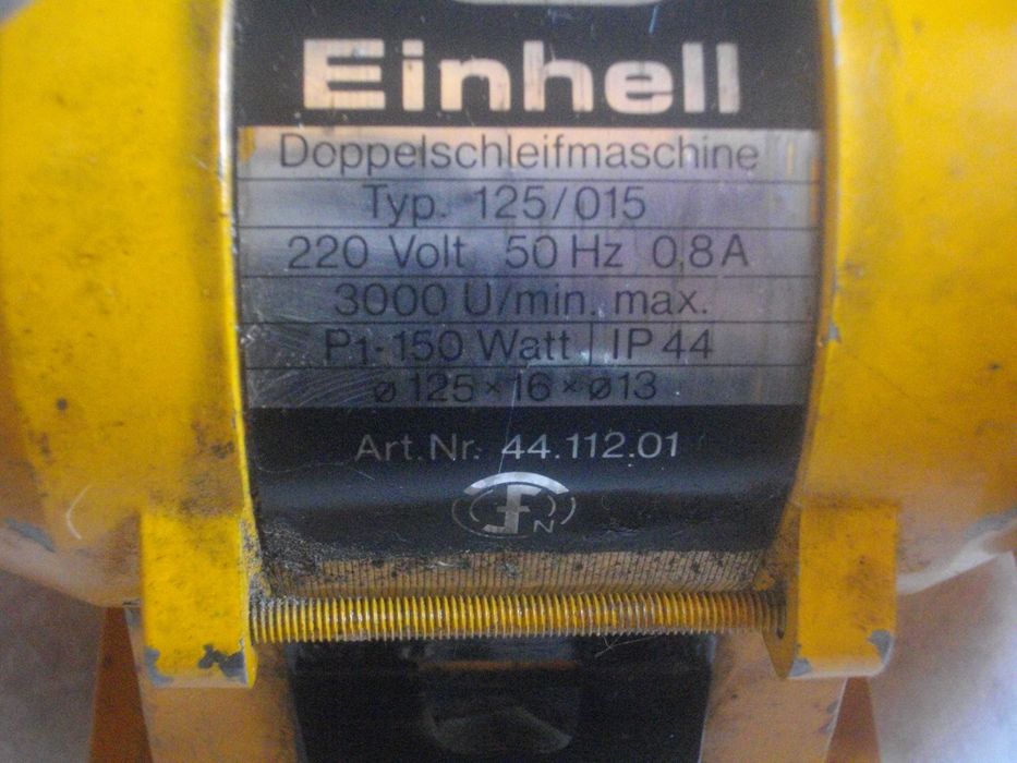 300W/150W ф150мм/ф125мм Шмиргел Профи Герм/Белгия/КНР Technic/ Einhell