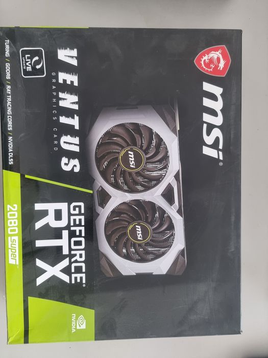 Продам видеокарту MSI 2080 super 8Gb.