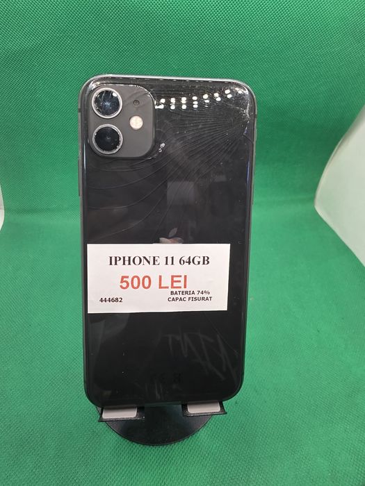 Iphone 11 64GB•Bateria 74%•Face Id Defect•Amanet Lazar Crangasi •44468