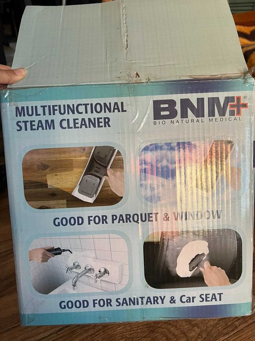 Aparat de curatat cu aburi multifunctional BNM Germany cu 12 accesorii