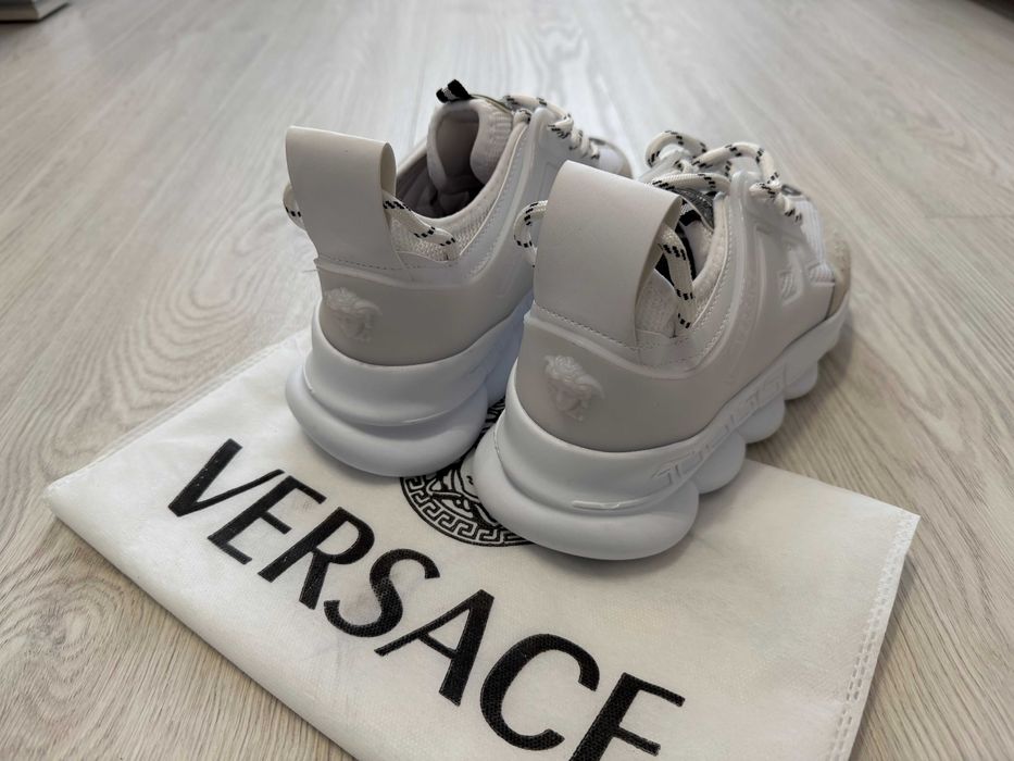 Adidasi VERSACE Chain Reaction l Produs NOU