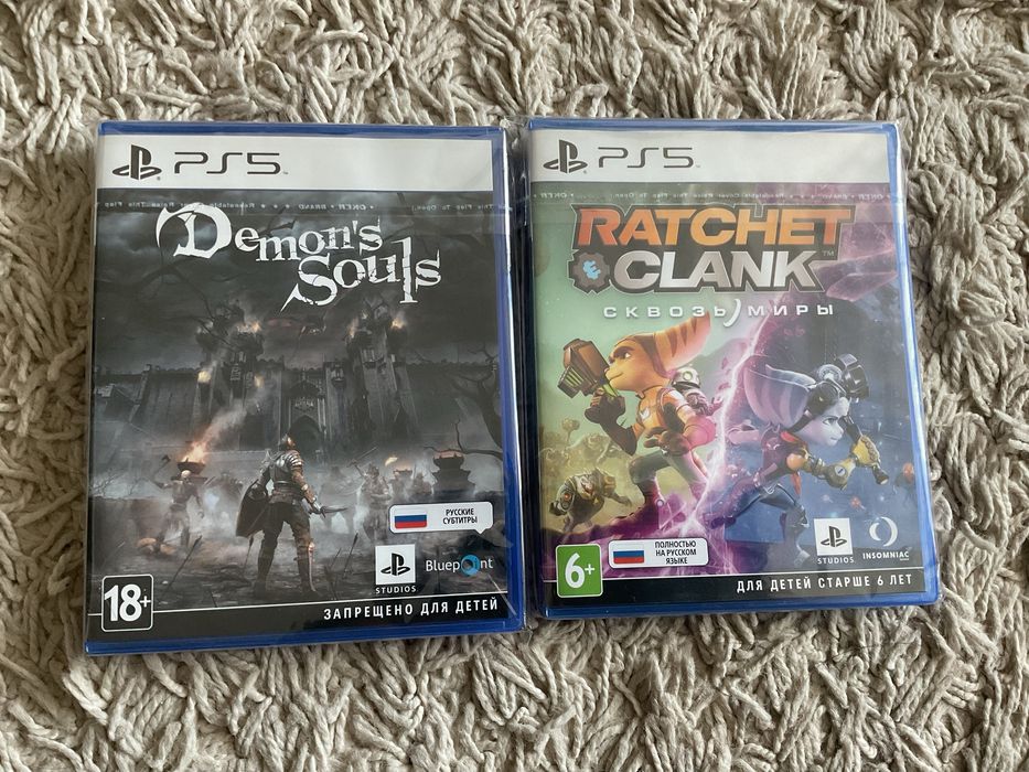 Игры для ps5 demon’s souls ratchet clank