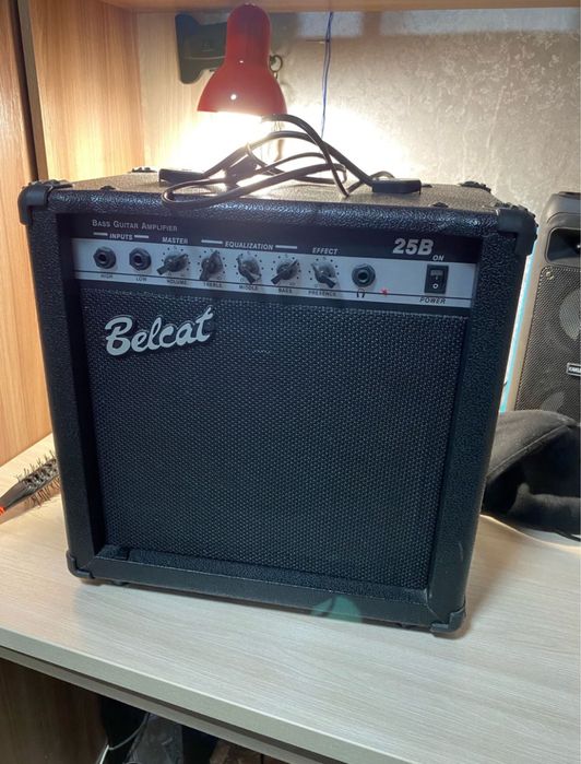 Электрогитара с комбоусилителем