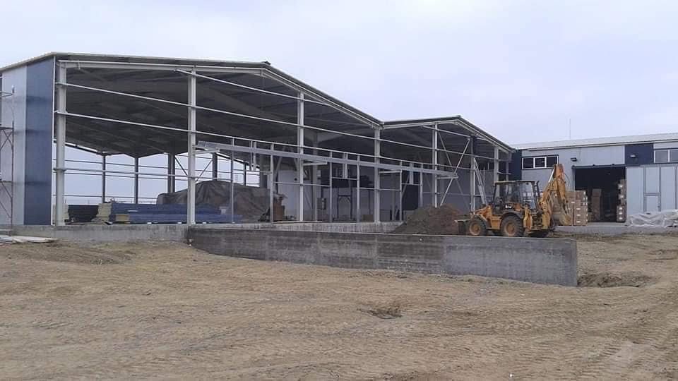 Vand hala / Hale metalice  15 x 27,5 m din europrofile