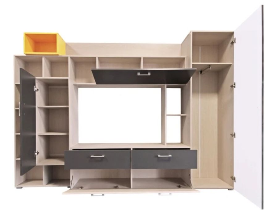 Mobila living/ tineret cu dulap, biblioteca