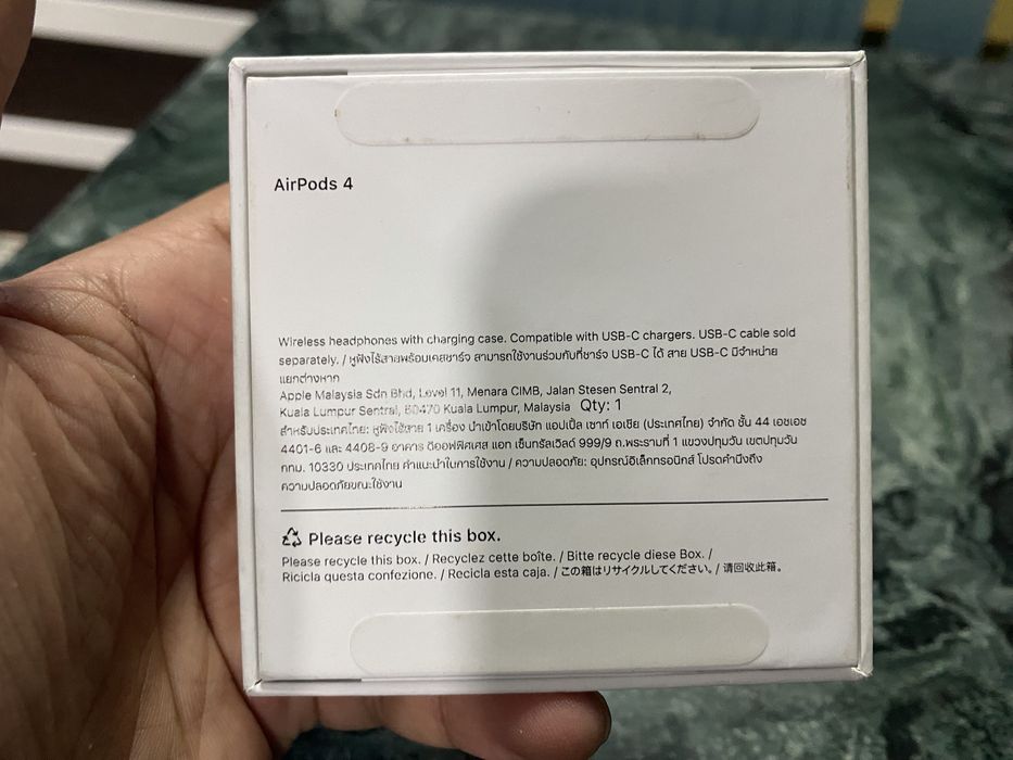 наушники air pods 4